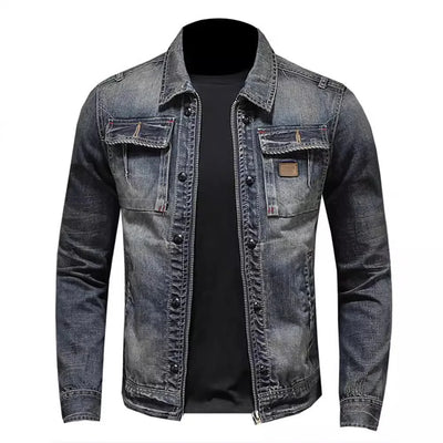 Radeko | Men’s Slim Fit Denim Jacket