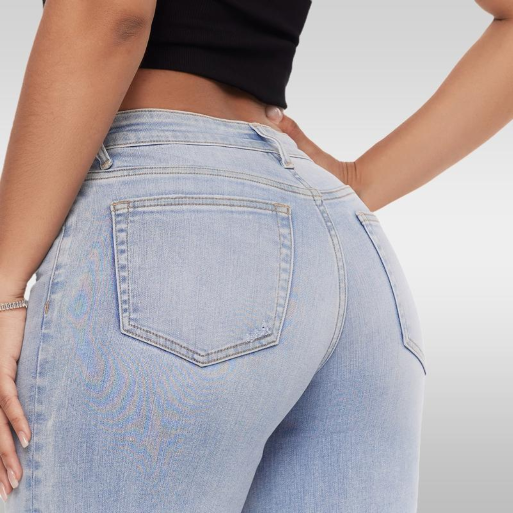 Breylen™ Wide-Leg Stretch Jeans