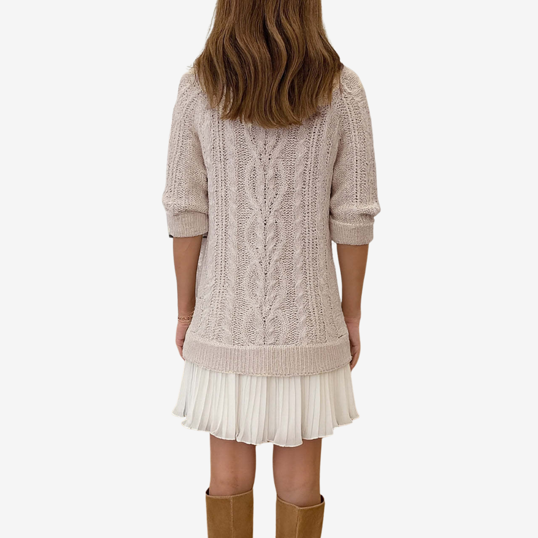 NovaLuxe™ | Knit Sweater Dress