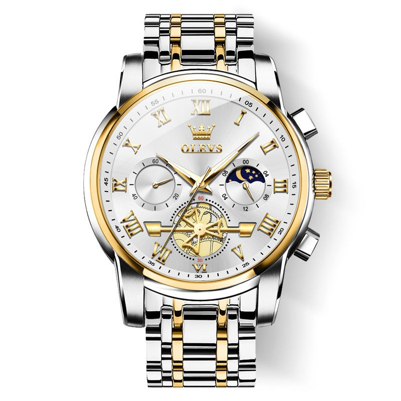 Aurex™ | Luxury Dodecagon Quartz Watch