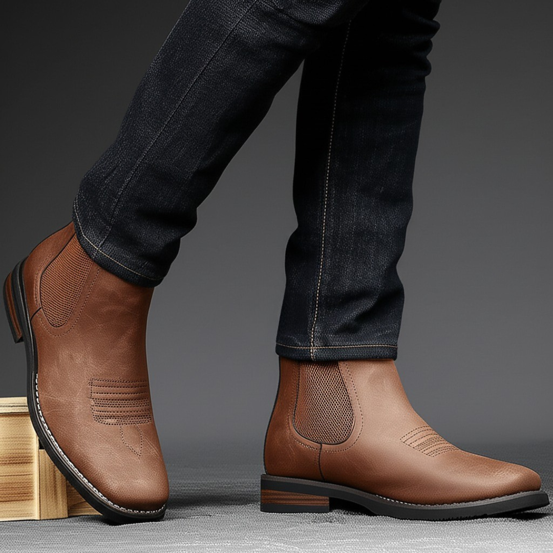 Rossi Roma™ | Classic Men's Leather Boots