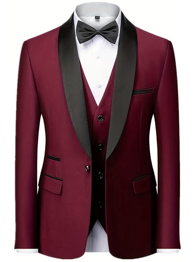 Vercello™ | Men’s 2-Piece Formal Suit Set