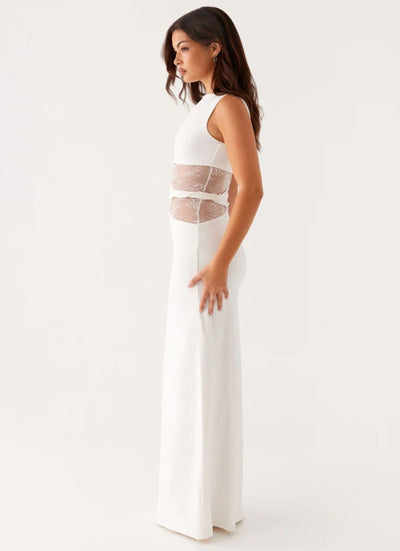 Leni™ | Figure-Flattering Maxi Dress with Cutouts