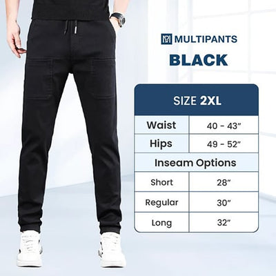 FlexForge™ | High-Stretch Multi-Pocket Cargo Pants