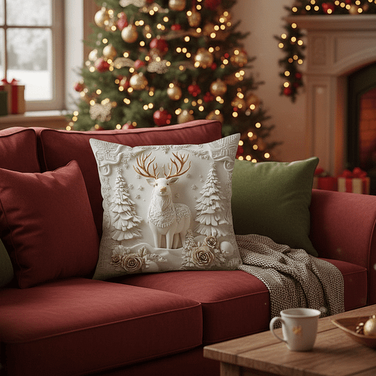 CozyFest™ | Christmas-Themed Decorative Pillow Cover