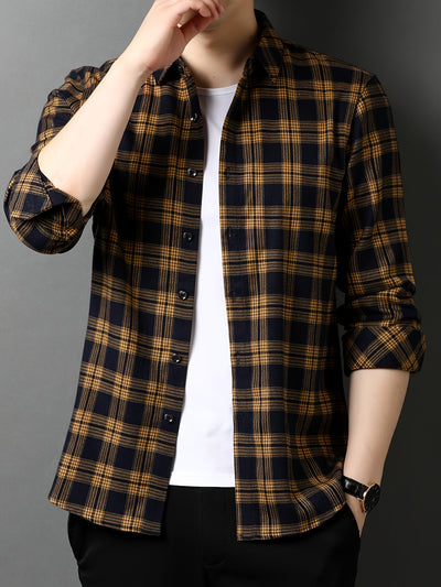 PlaidCraft™ Men’s Long Sleeve Shirt