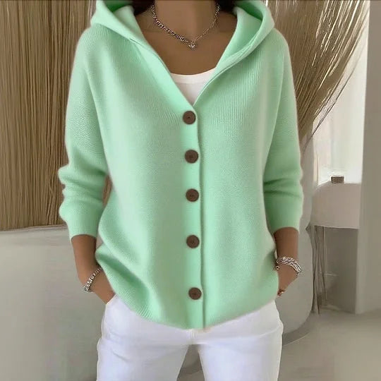 Hooded Breeze™ Cozy Knit Cardigan