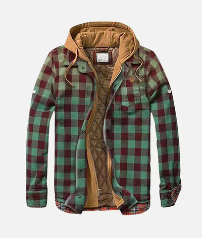 Šimon – Stylish Patchwork Plaid Jacket