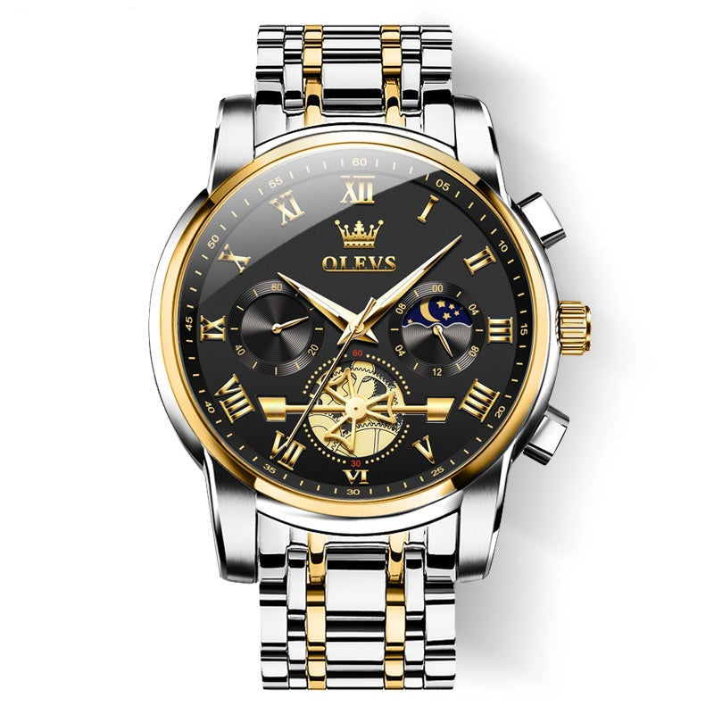 Aurex™ | Luxury Dodecagon Quartz Watch