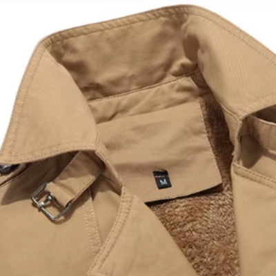 Karel – Elegant Padded Trench Coat