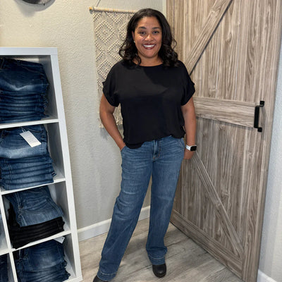 Lioren – Wide-Leg Jeans