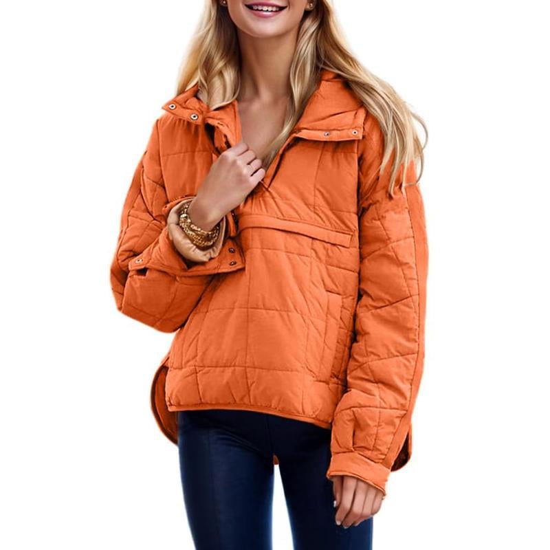 CozyCloud™ Women’s Oversized Puffer Hoodie