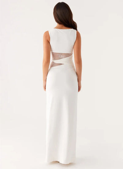 Leni™ | Figure-Flattering Maxi Dress with Cutouts