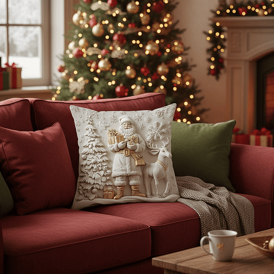 CozyFest™ | Christmas-Themed Decorative Pillow Cover