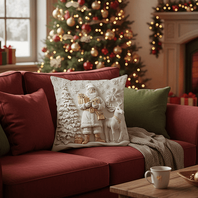 CozyFest™ | Christmas-Themed Decorative Pillow Cover