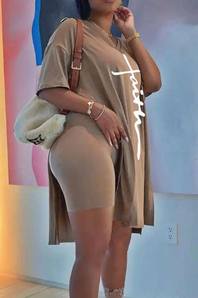 PrintLuxe™ | Women’s Two-Piece Skirt & Pants Set