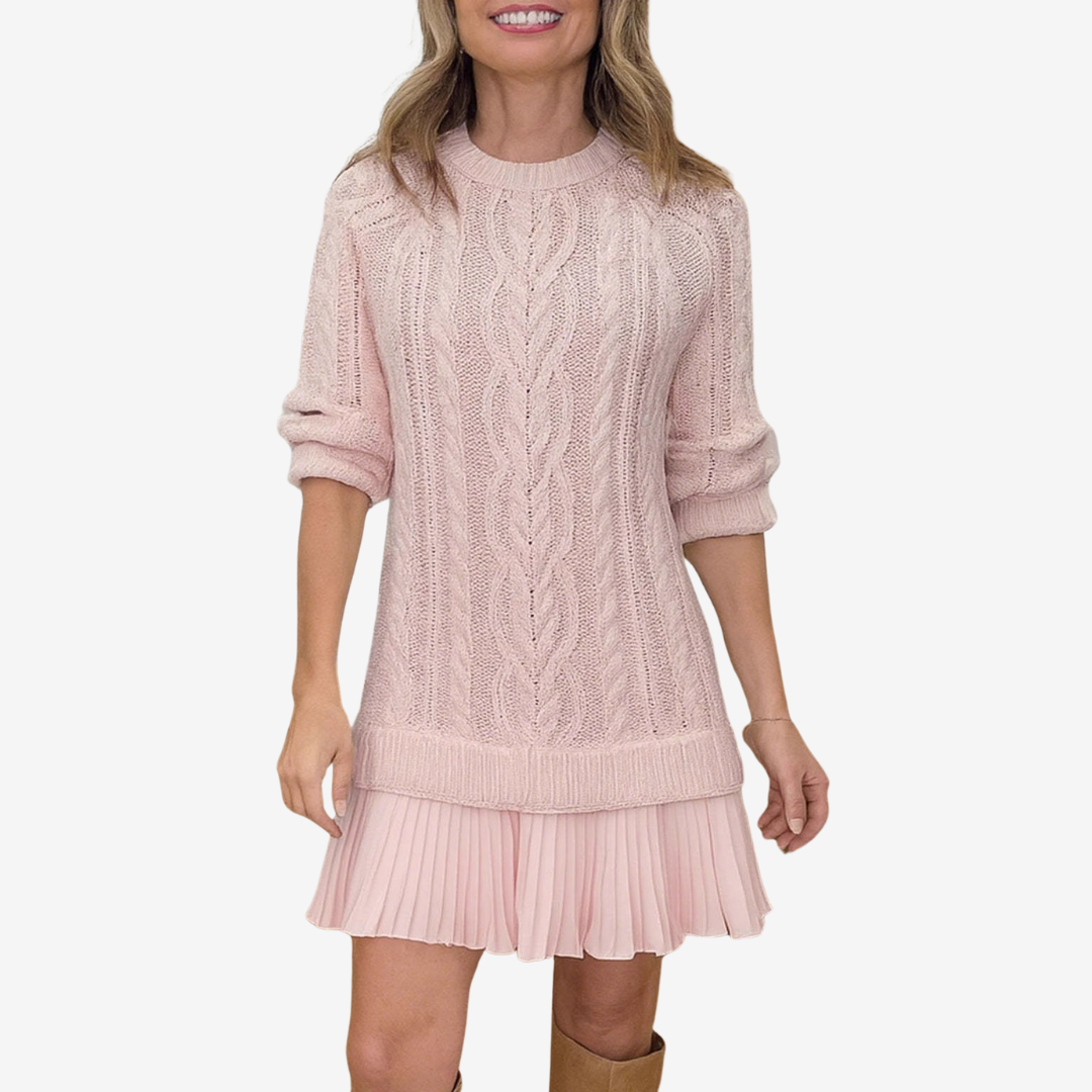 NovaLuxe™ | Knit Sweater Dress