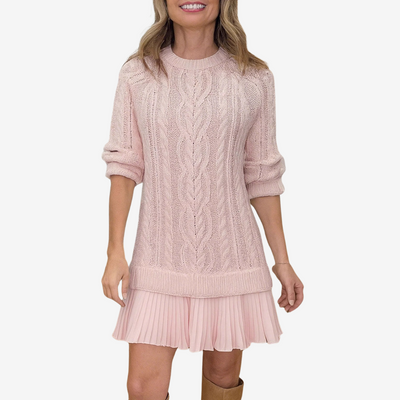 NovaLuxe™ | Knit Sweater Dress
