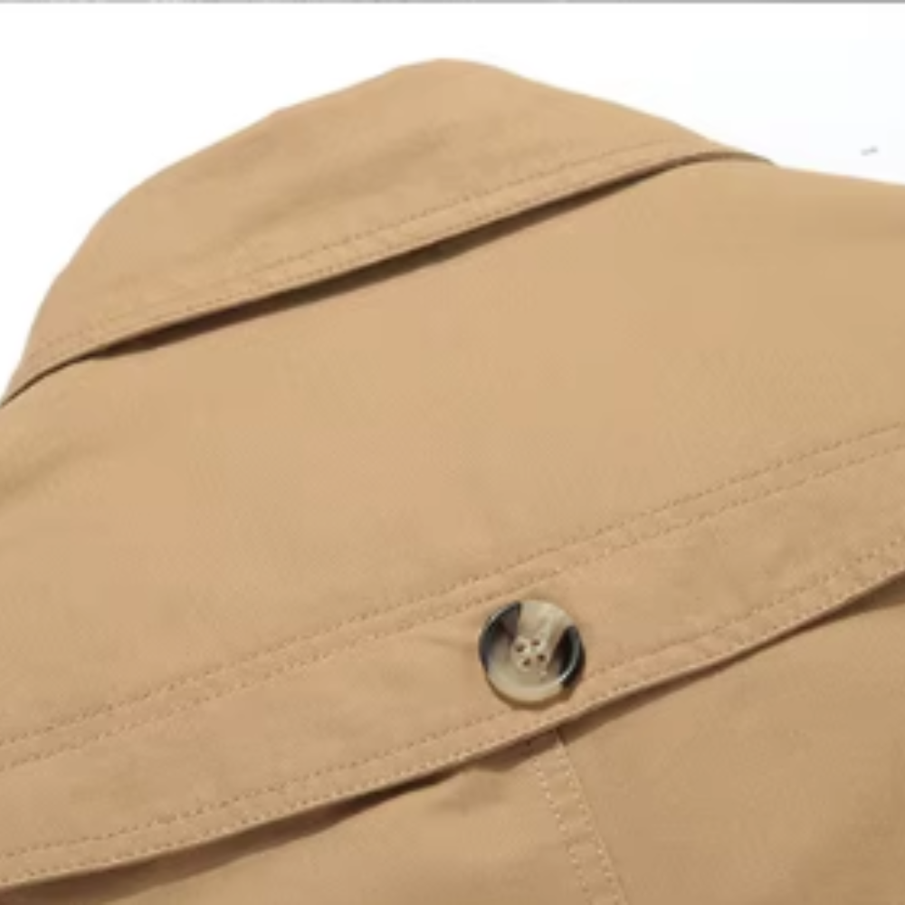 Karel – Elegant Padded Trench Coat