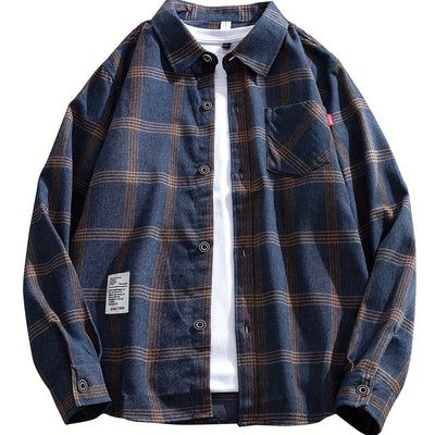 UrbanLoom™ Casual Plaid Shirt