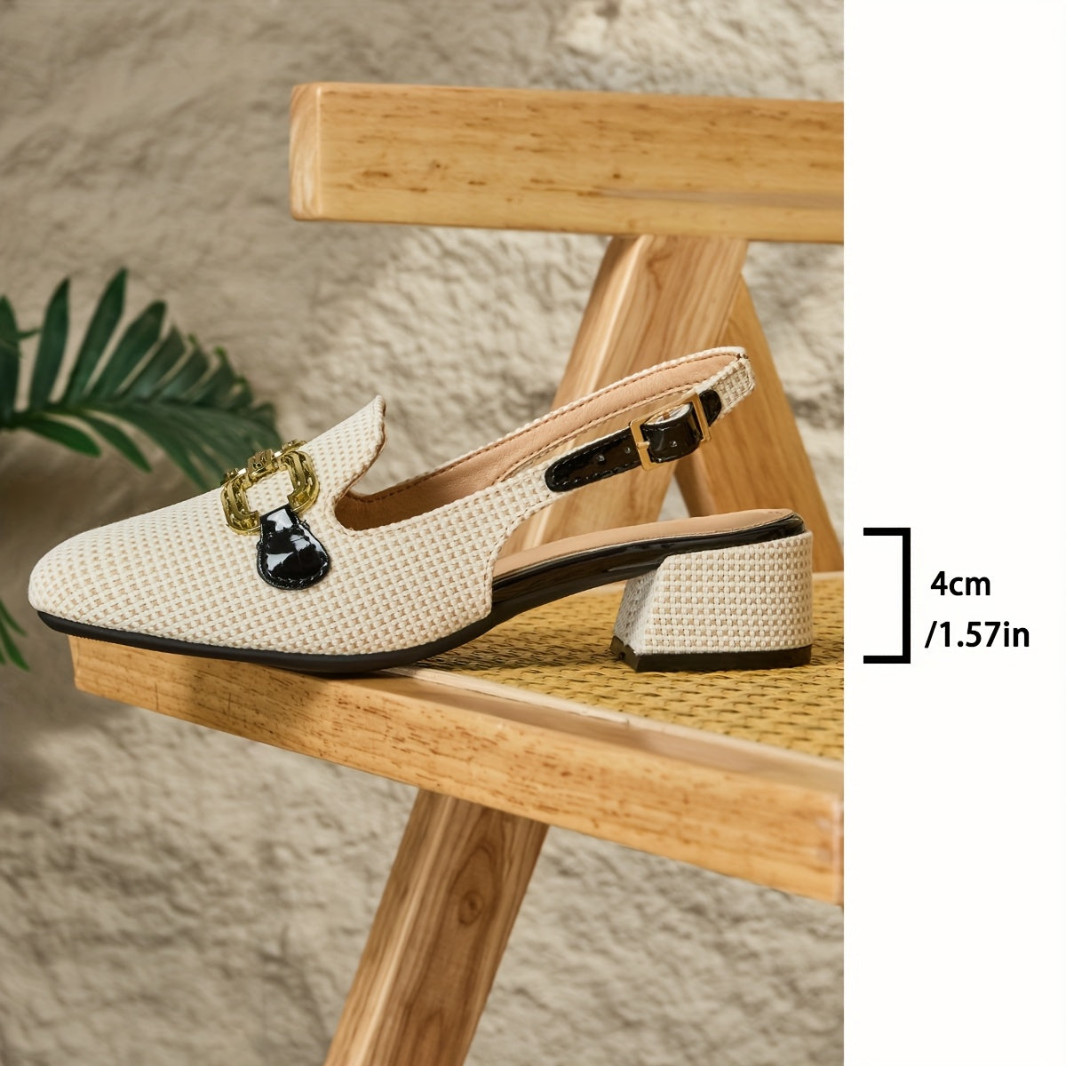 BelleChic™ French-Inspired Mary Jane Mid-Heels