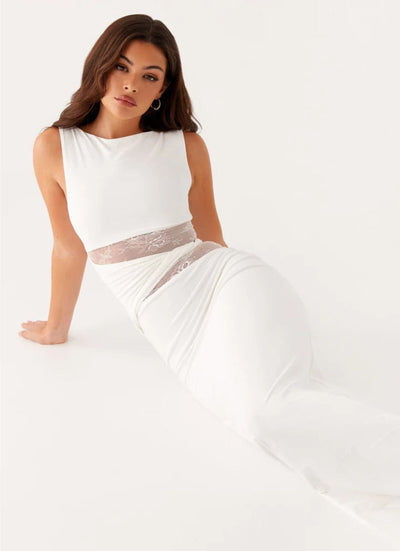 Leni™ | Figure-Flattering Maxi Dress with Cutouts