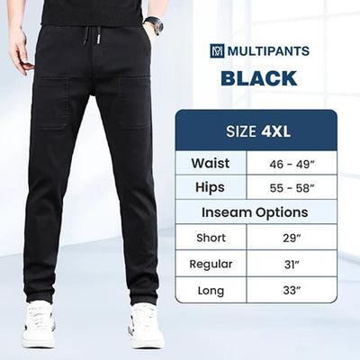 FlexForge™ | High-Stretch Multi-Pocket Cargo Pants