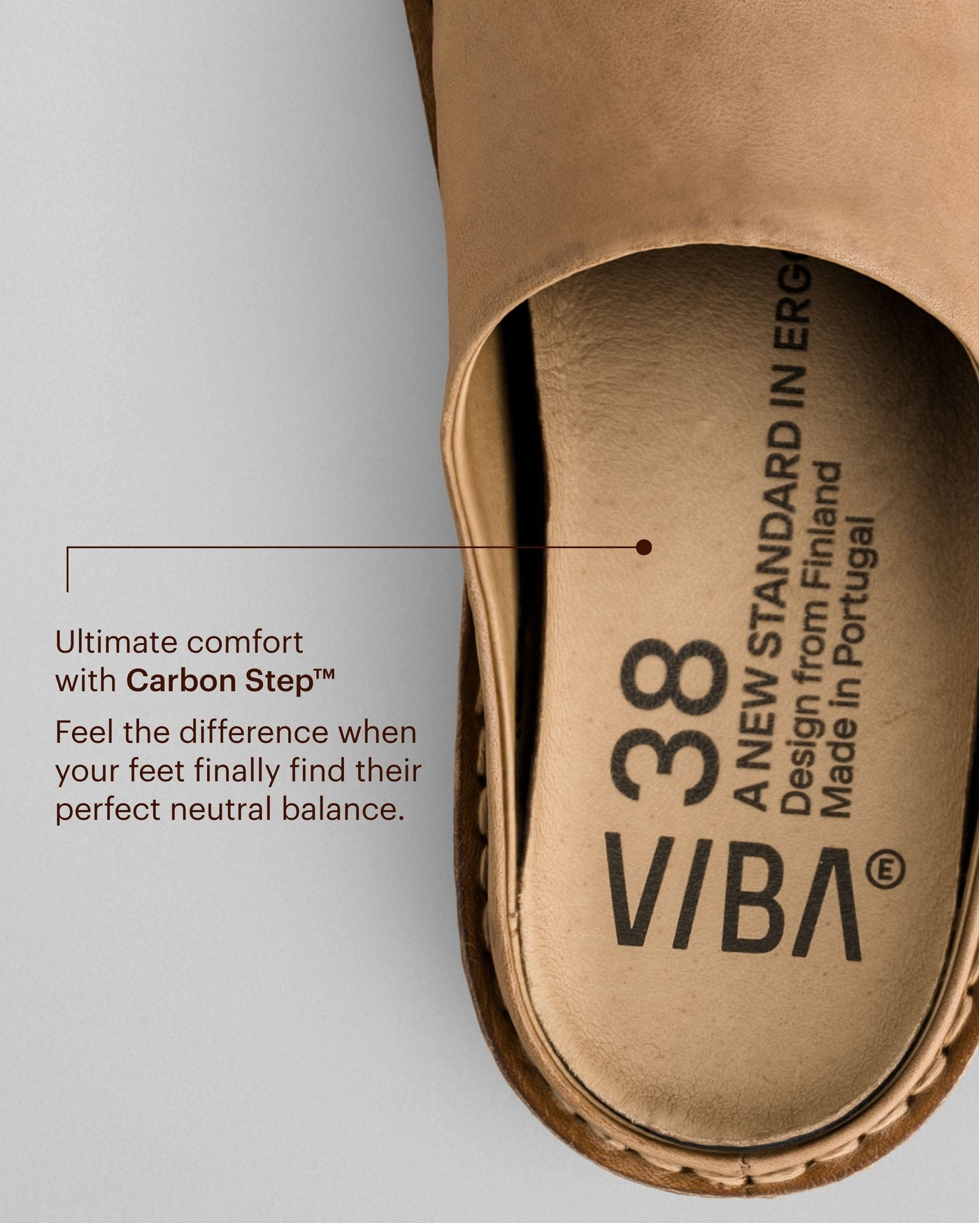 TerraStep™ Fawn Leather Slippers