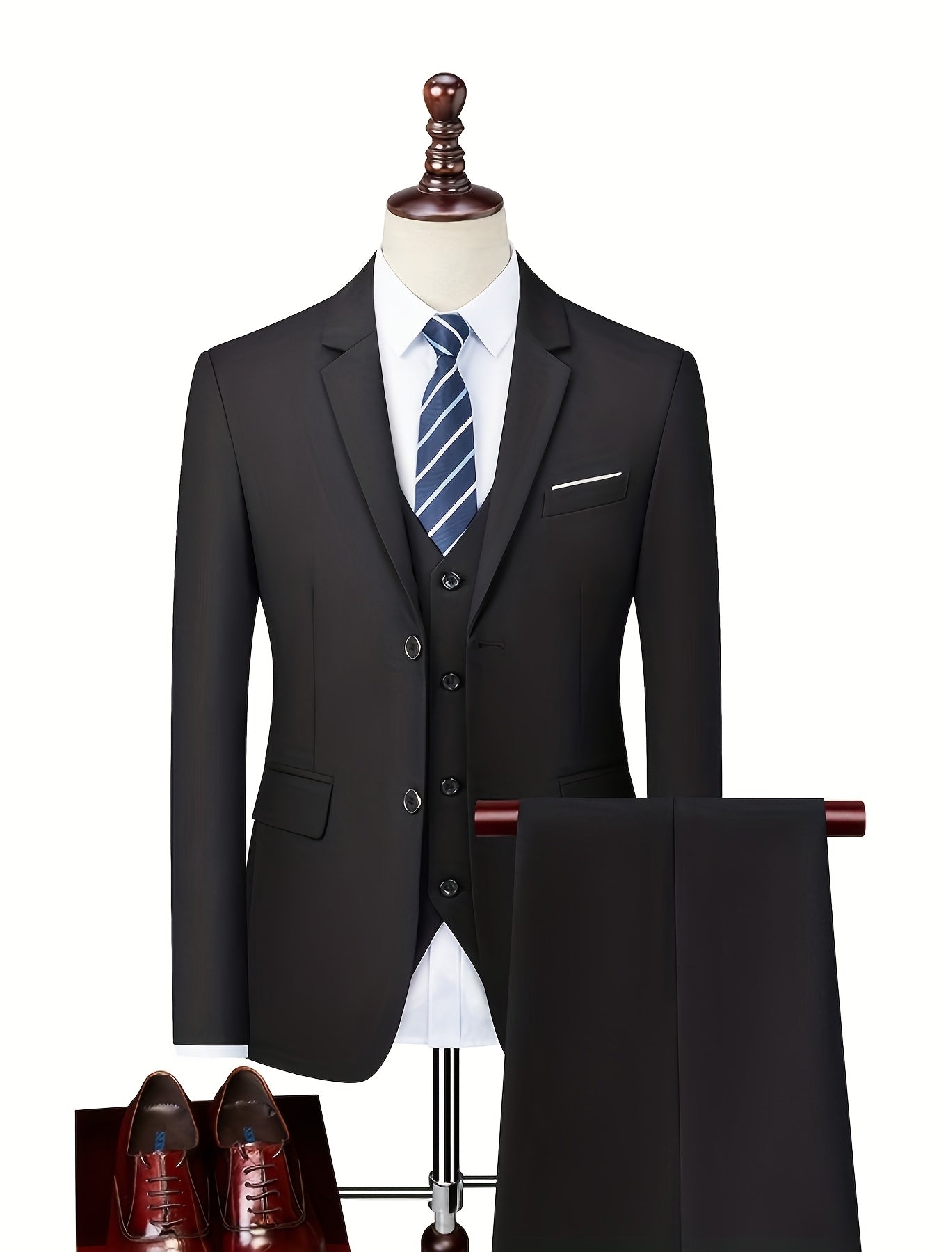 EliteGent™ 2-Piece Men's Suit Set