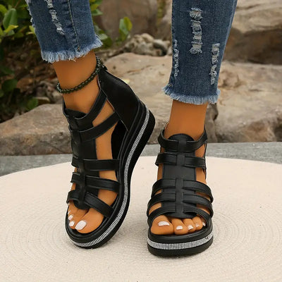 EMMA - Elegant Wedge Sandals