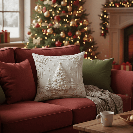 CozyFest™ | Christmas-Themed Decorative Pillow Cover