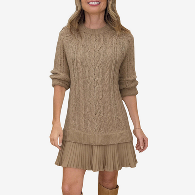 NovaLuxe™ | Knit Sweater Dress