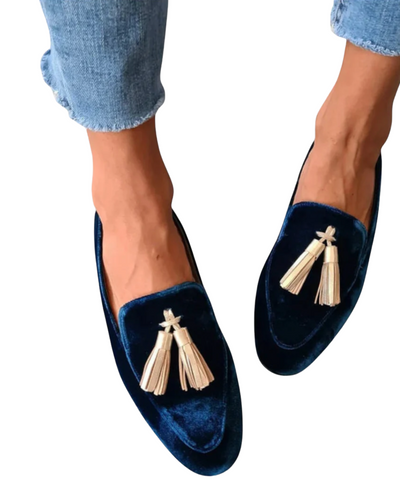 Plus | Vintage Fringe Loafers