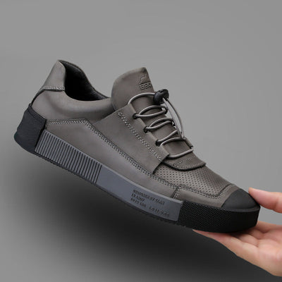 UrbanElegance™ Leather Lace-Up Shoes