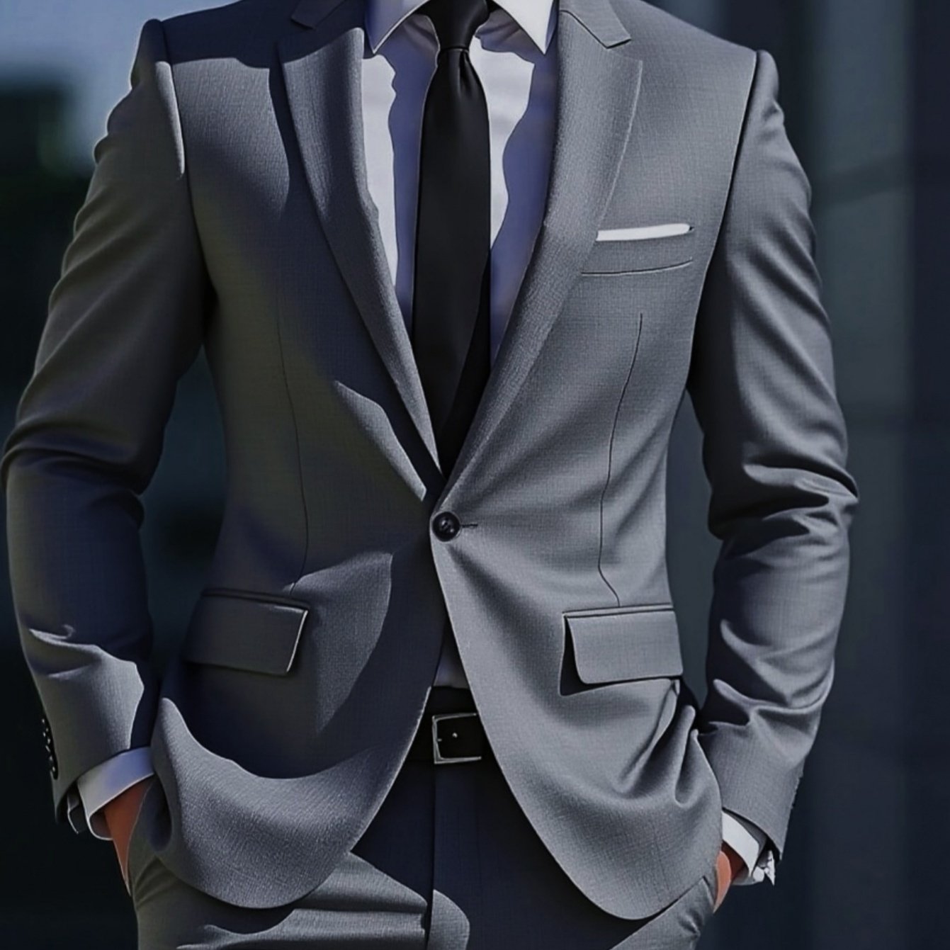 Vercello™ | Men’s 2-Piece Formal Suit Set