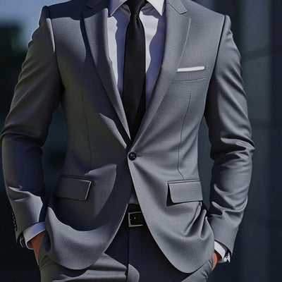 Vercello™ | Men’s 2-Piece Formal Suit Set
