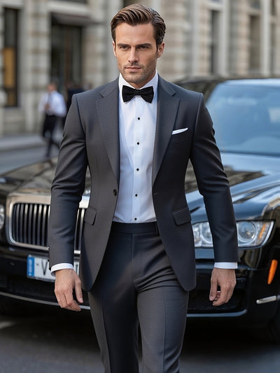 Vercello™ | Men’s 2-Piece Formal Suit Set