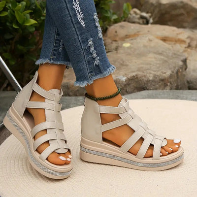 EMMA - Elegant Wedge Sandals