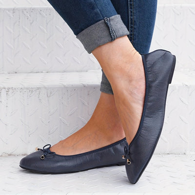 BlissBow™ Soft Sole Flats
