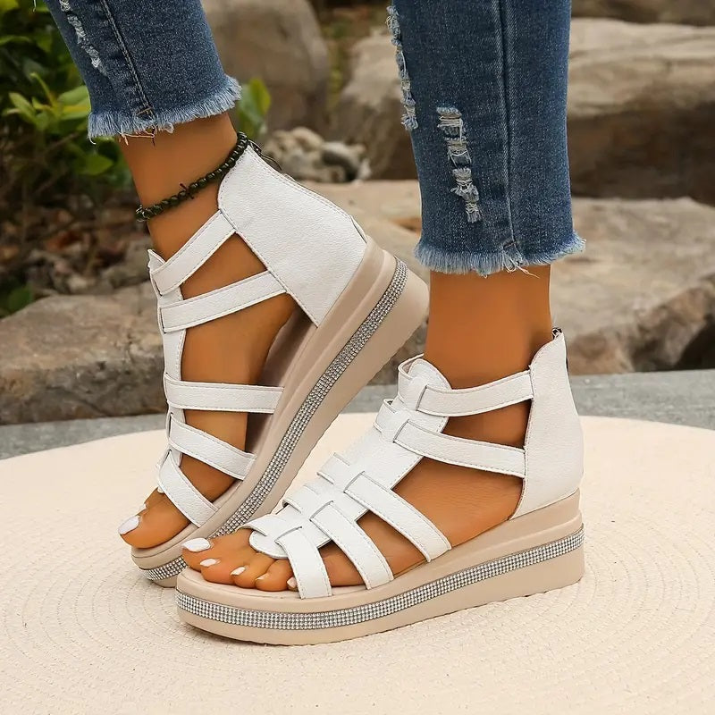 EMMA - Elegant Wedge Sandals