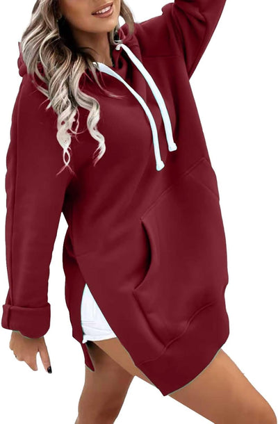 CozyLuxe™ – Oversized Hoodie Dress
