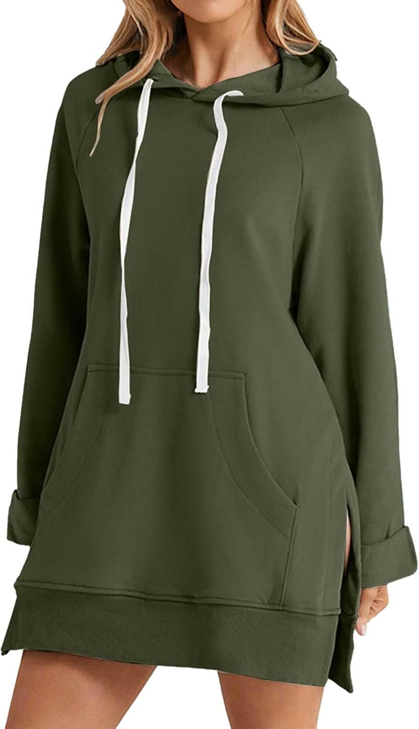 CozyLuxe™ – Oversized Hoodie Dress