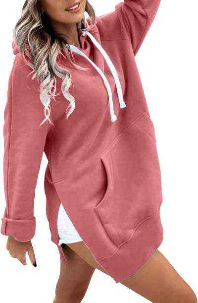 CozyLuxe™ – Oversized Hoodie Dress