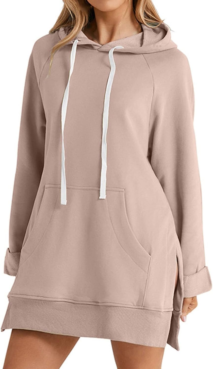 CozyLuxe™ – Oversized Hoodie Dress