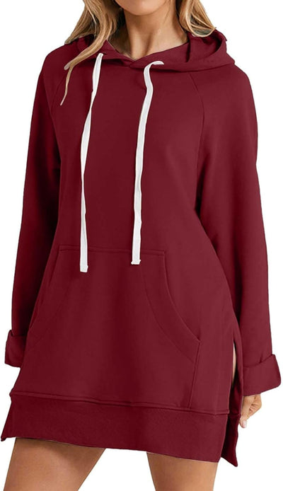 CozyLuxe™ – Oversized Hoodie Dress