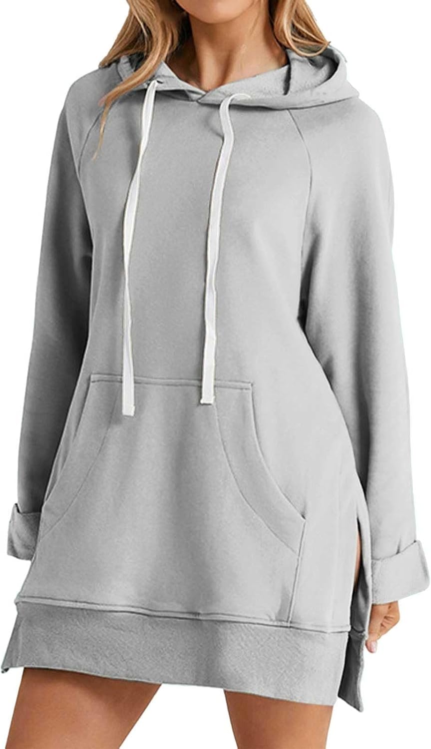 CozyLuxe™ – Oversized Hoodie Dress