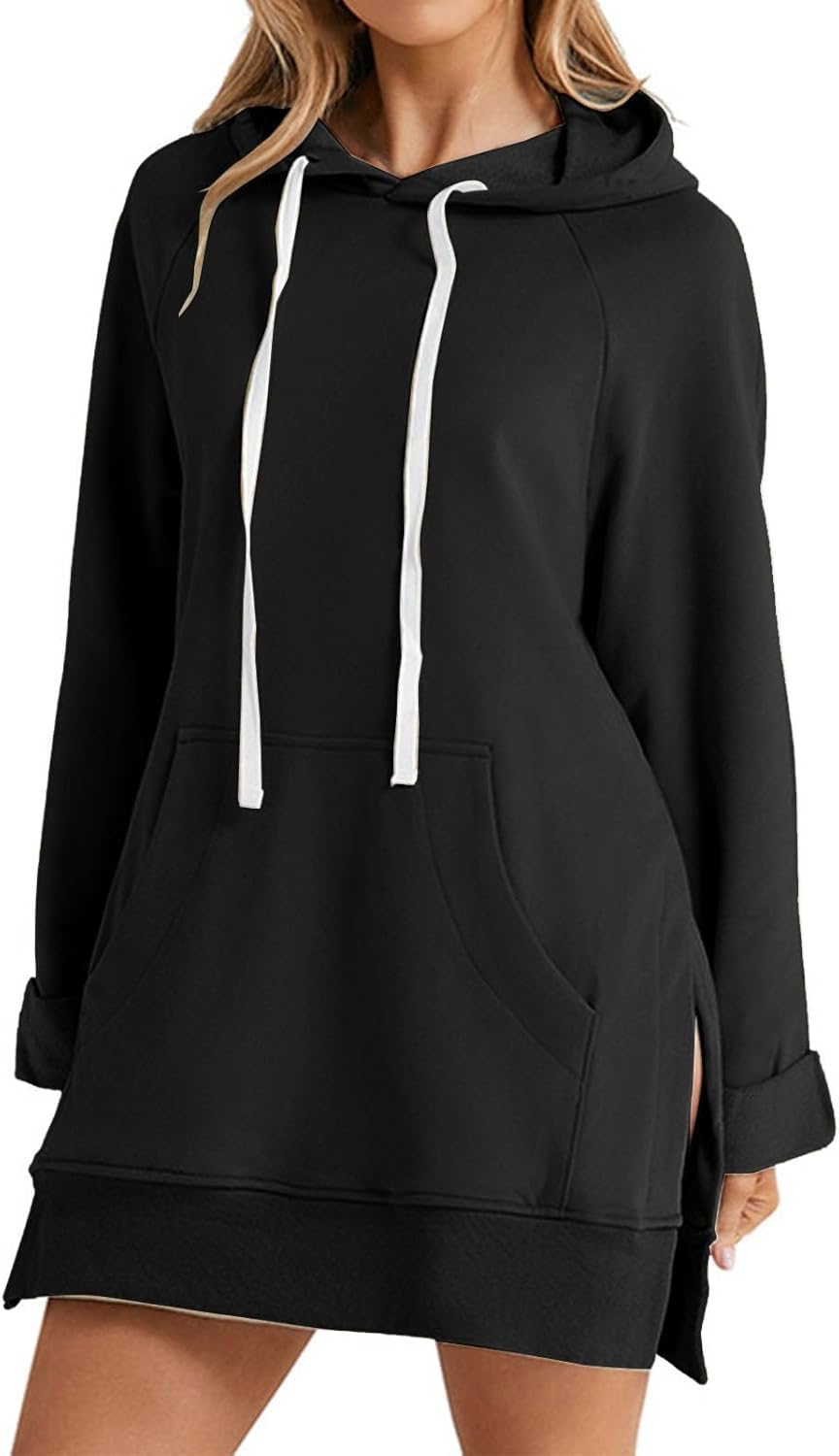 CozyLuxe™ – Oversized Hoodie Dress