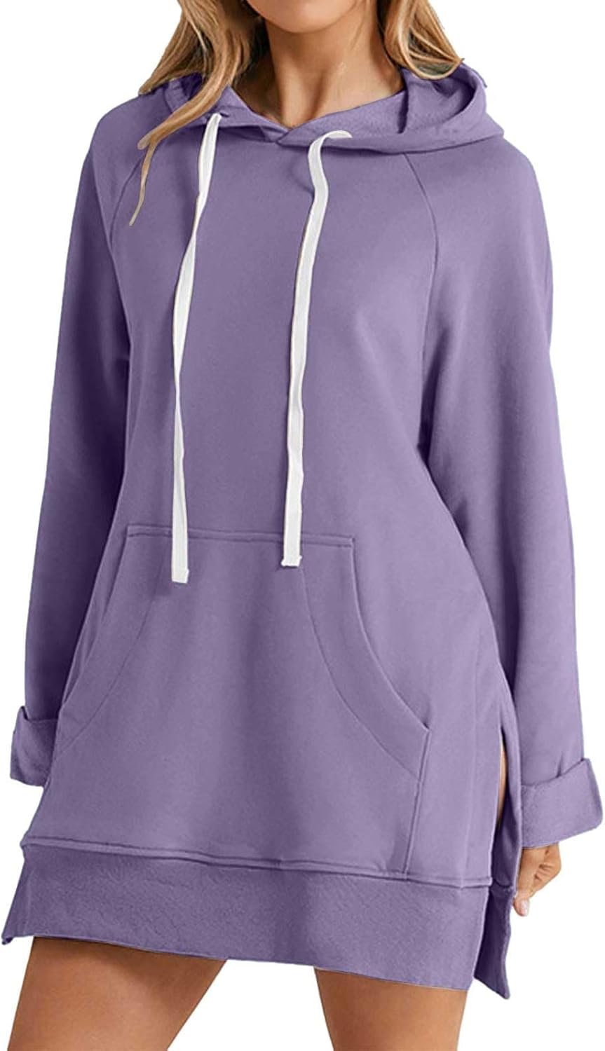 CozyLuxe™ – Oversized Hoodie Dress