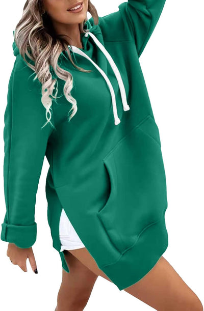 CozyLuxe™ – Oversized Hoodie Dress