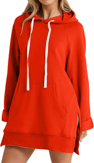 CozyLuxe™ – Oversized Hoodie Dress
